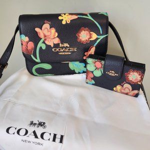 Coach Mini Brynn Crossbody with Dreamy Land Floral Print